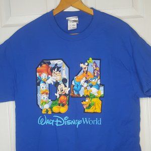 Vintage Disney World 2004 T-Shirt - Men's Large